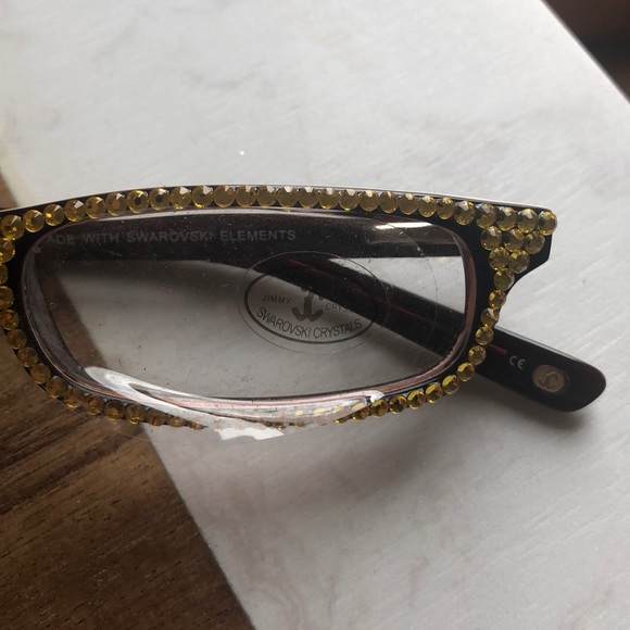 Jimmy Crystal Swarovski Reading Glasses - Picture 2 of 2